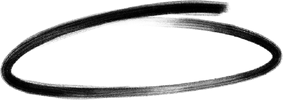 Thick Black Oval Marker Line
